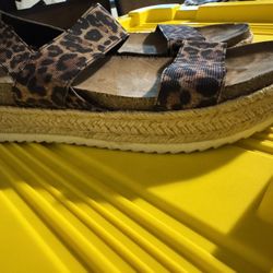 Leopard Women’s Wedges Size 7