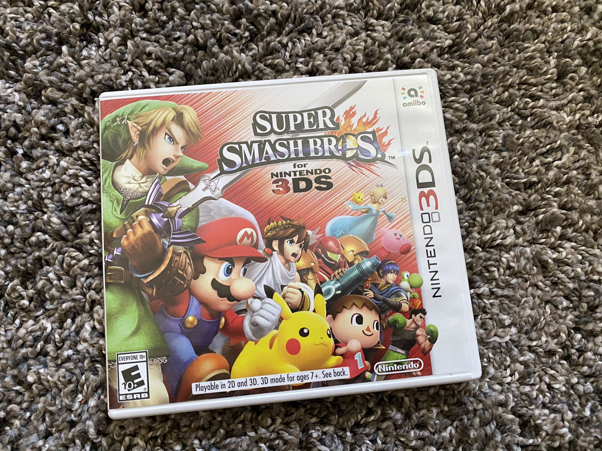 Nintendo 3DS Super Smash Bro’s