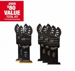 Milwaukee 1-3/8 in. Multi-Tool Oscillating Blade Set (5-Piece)