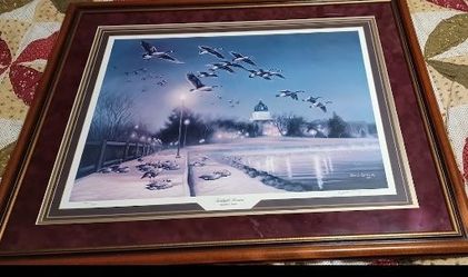 Large signed picture of "Twilight Session by John C. Green.