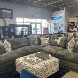 4TH OF JULY SALE🚨‼️ Grey Customizable Sectional☑️🌟 $4,499