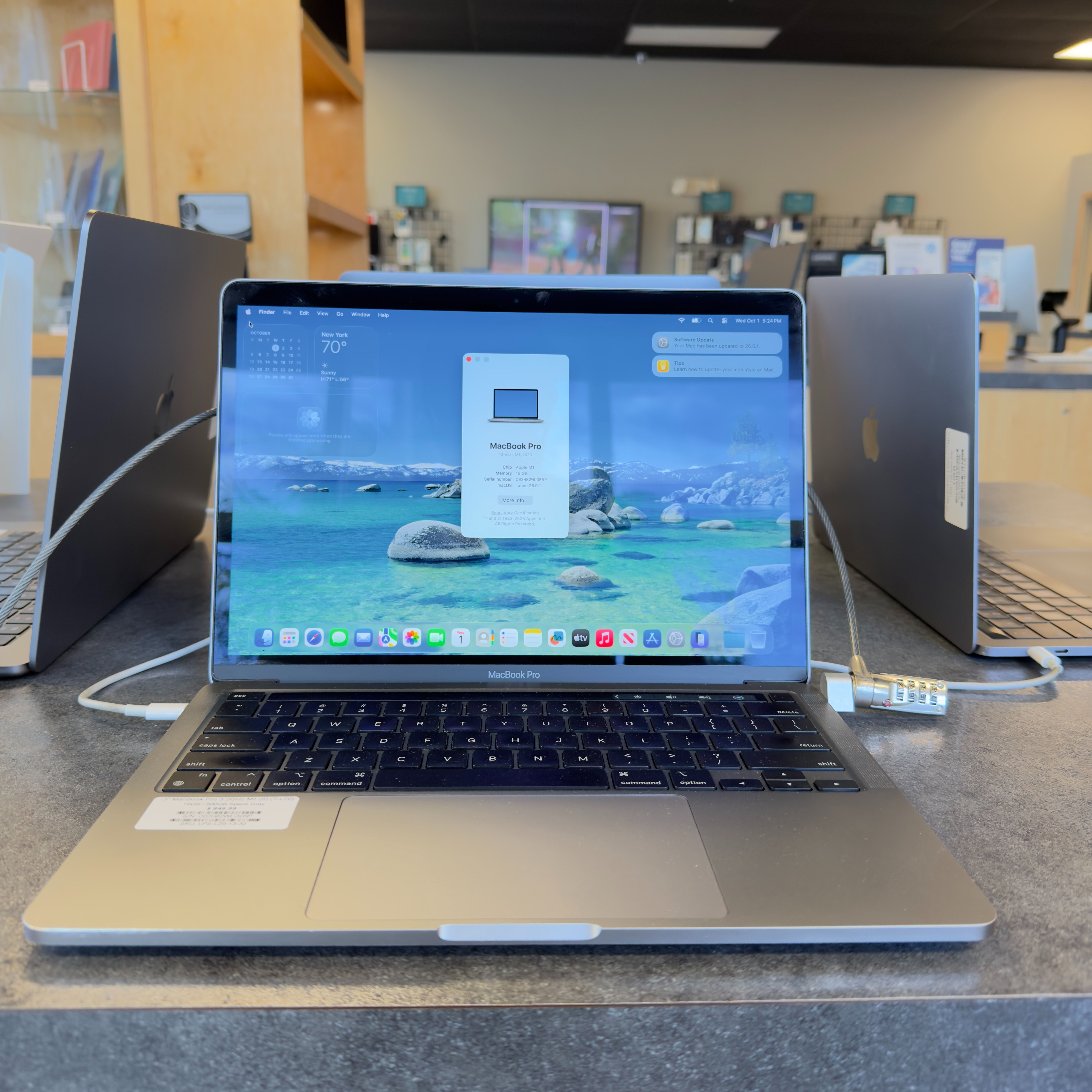 13" MacBook Pro – 3.2GHz M1 – 16GB RAM / 500GB SSD – Space Gray