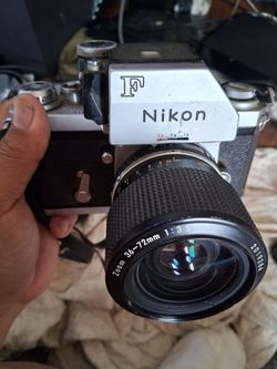 Nikon fm camera with nikon lens