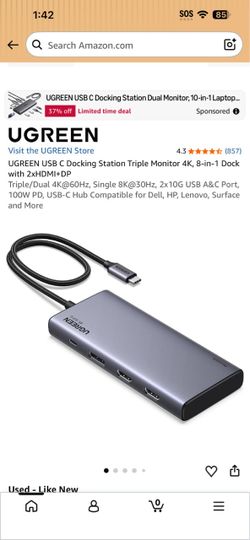 UGREEN USB-C Docking Station 8-in-1