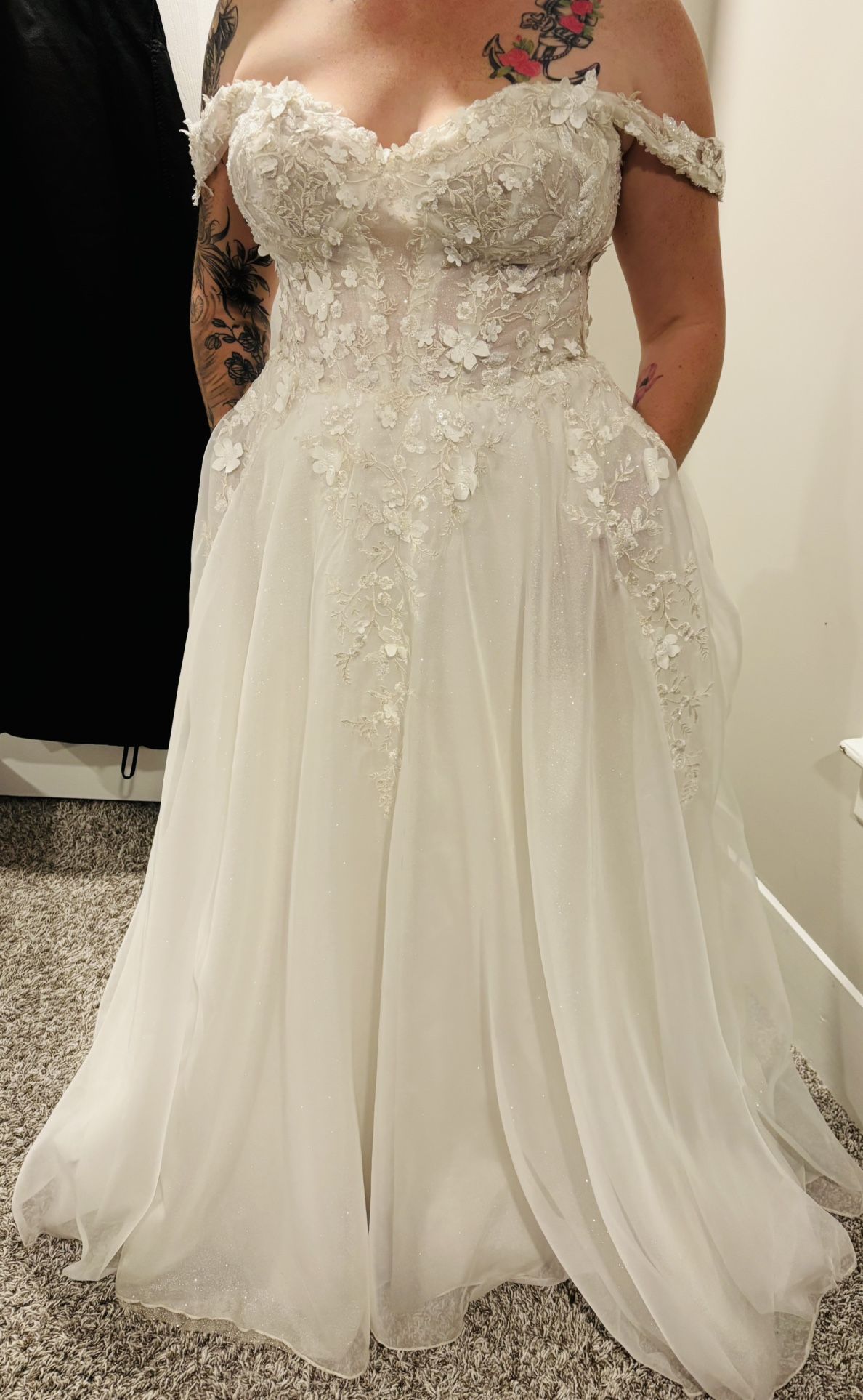 Size 16 Maggie Soterro Wedding Gown