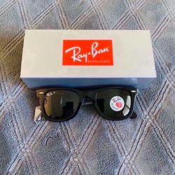 RayBan WAYFARER POLARIZED 50mm Sunglasses AUTHENTIC