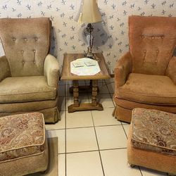 His And Hers Rocking Chairs