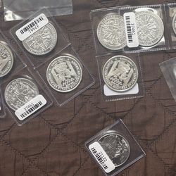 Silver coins