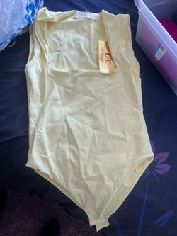Yellow New Never Worn Small