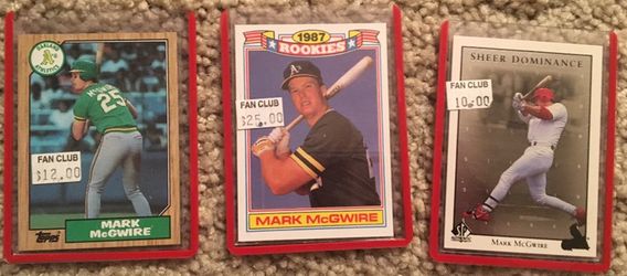 Mark McGwire Cards