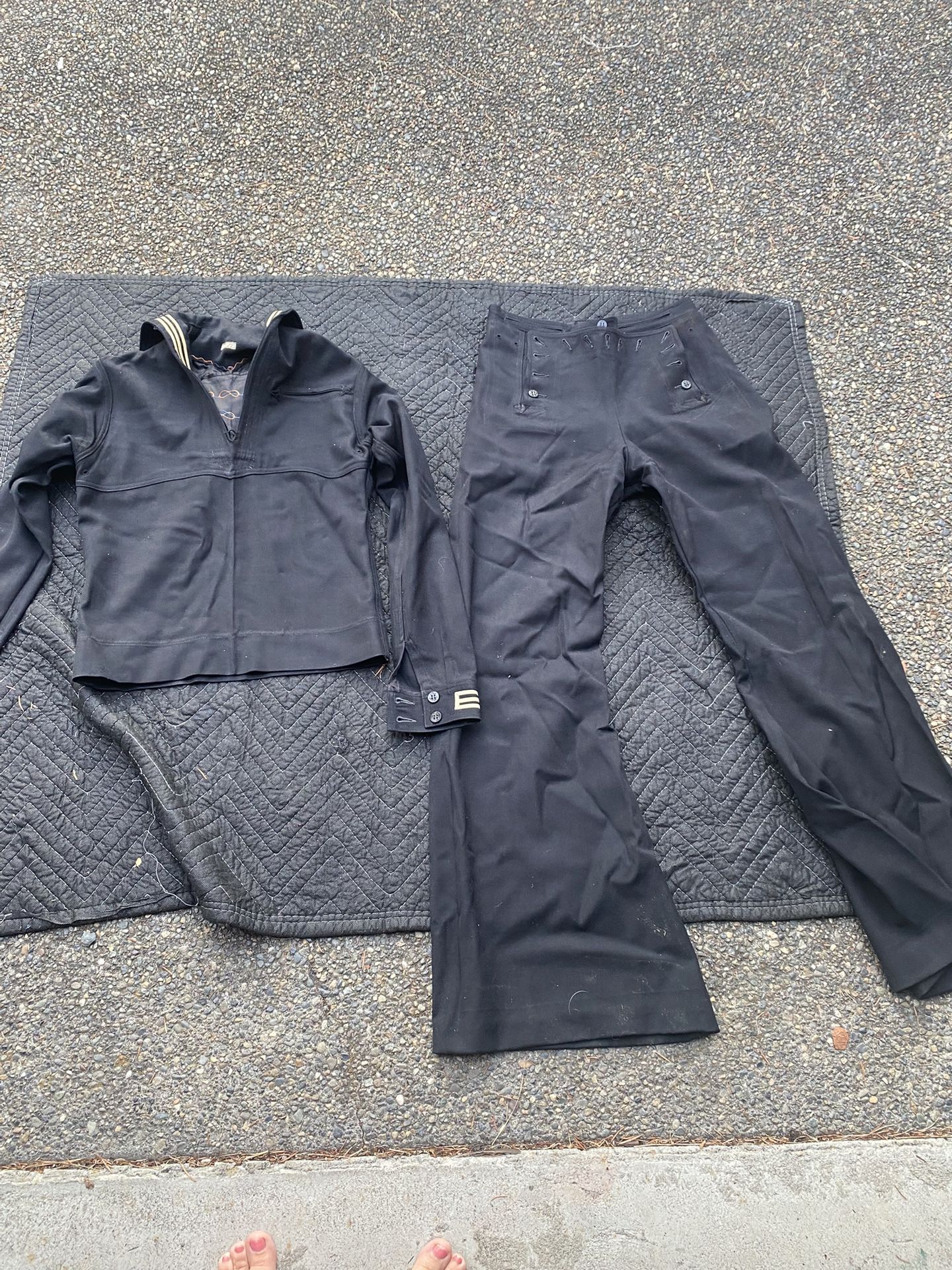 Vintage Navy Uniform 