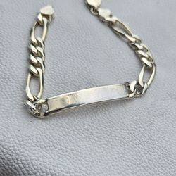 Sterling silver Men's ID bracelet