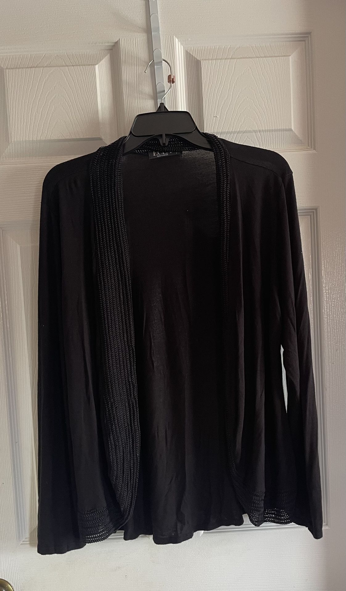 Black Cardigan Size XL 