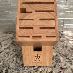 J.A. Henckel 11 Slot Hardwood Knife Block