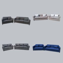 BRAND NEW SOFAS COUCH LOVESEAT SET 