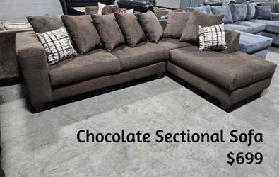 CHOCO BROWN SECTIONAL
