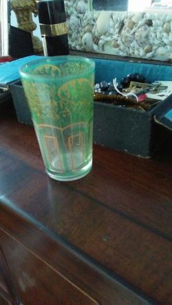 Green glass from ireland