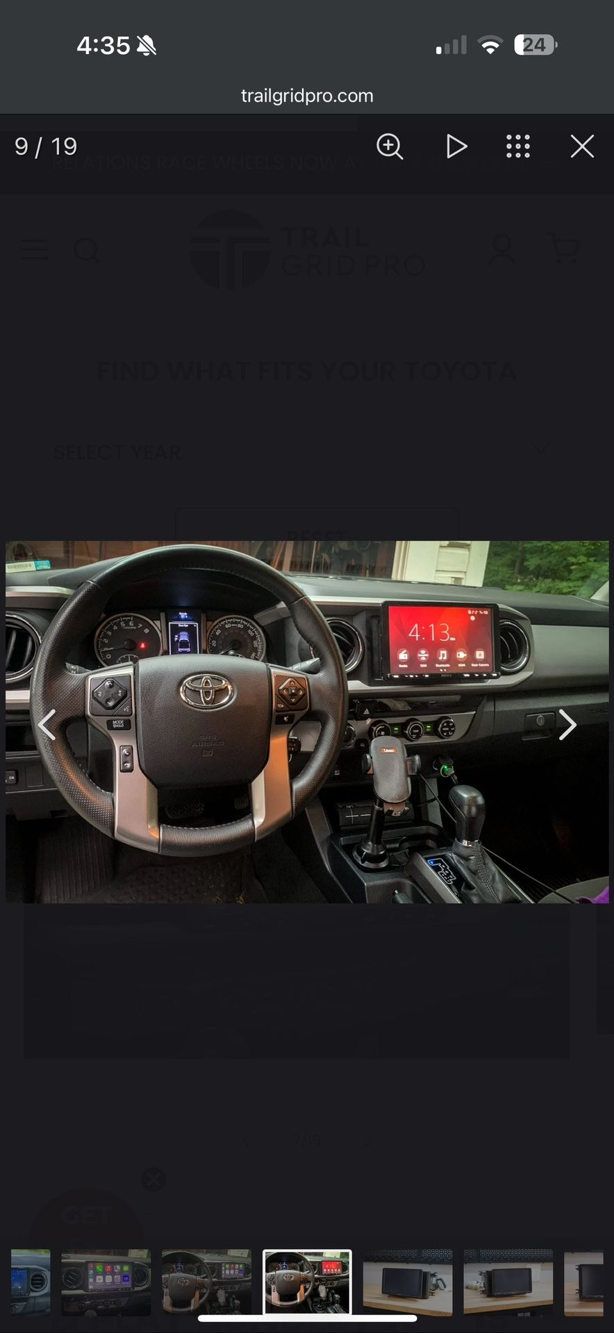 Tacoma Head unit Upgrade 2016-2017