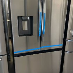 NEW OPEN BOX SAMSUNG FRENCH STYLE REFRIGERATOR 