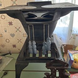 Antique Iron Small Stove