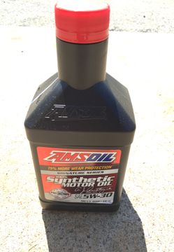 10 Quarts 5W-30 Synthetic Oil AMS Oil Brand