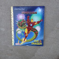 A Little Golden Book "The Invincible Iron Man: Eye Of The Dragon"