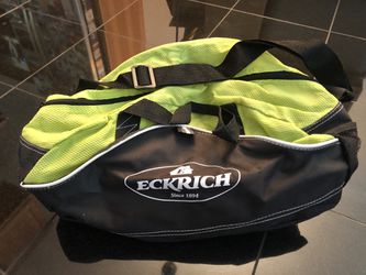 Eckrich duffle bag and messenger bag