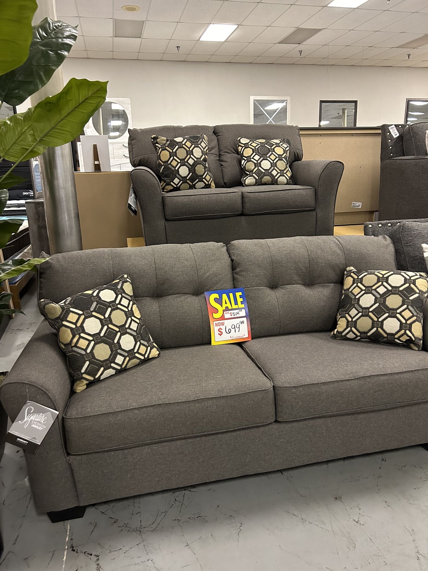 New Sofa And Loveseat