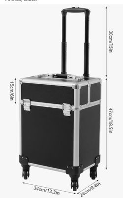 Professional Rolling Makeup Case