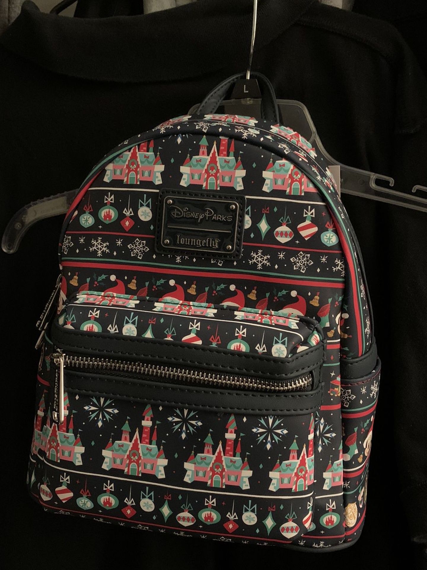 New 2020 Mickey Mouse Holiday Loungefly Mini Backpack