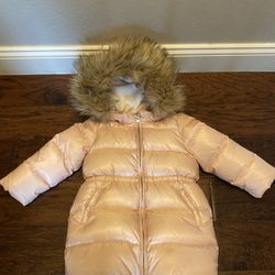 Girls Puffer Parka Size 4