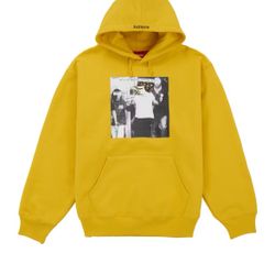 Supreme Antihero Illegal Business Hoodie Size XL Yellow