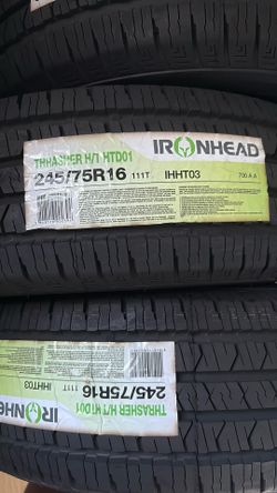 Tires Brand New 245/75R16