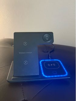 Wireless 3 In 1 Charging Station