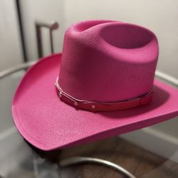 Pink Cowgirl Hat 