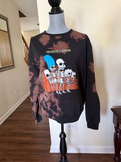 The Simpsons Treehouse of Horror Bleached Sweatshirt