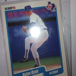 Fleer Baseball Card Nolan Ryan 