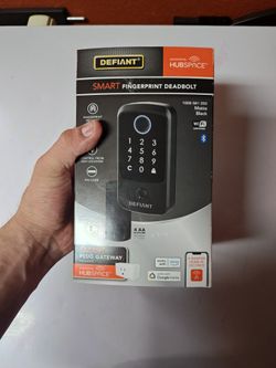 Smart Fingerprint Deadpool Powered By Hub Space Wi-Fi Bluetooth Connectable