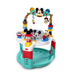 Bright starts mickey mouse activity store saucer camping with friends