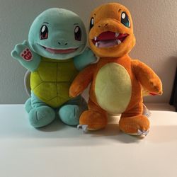 Charmander And Squirtle Build A Bear