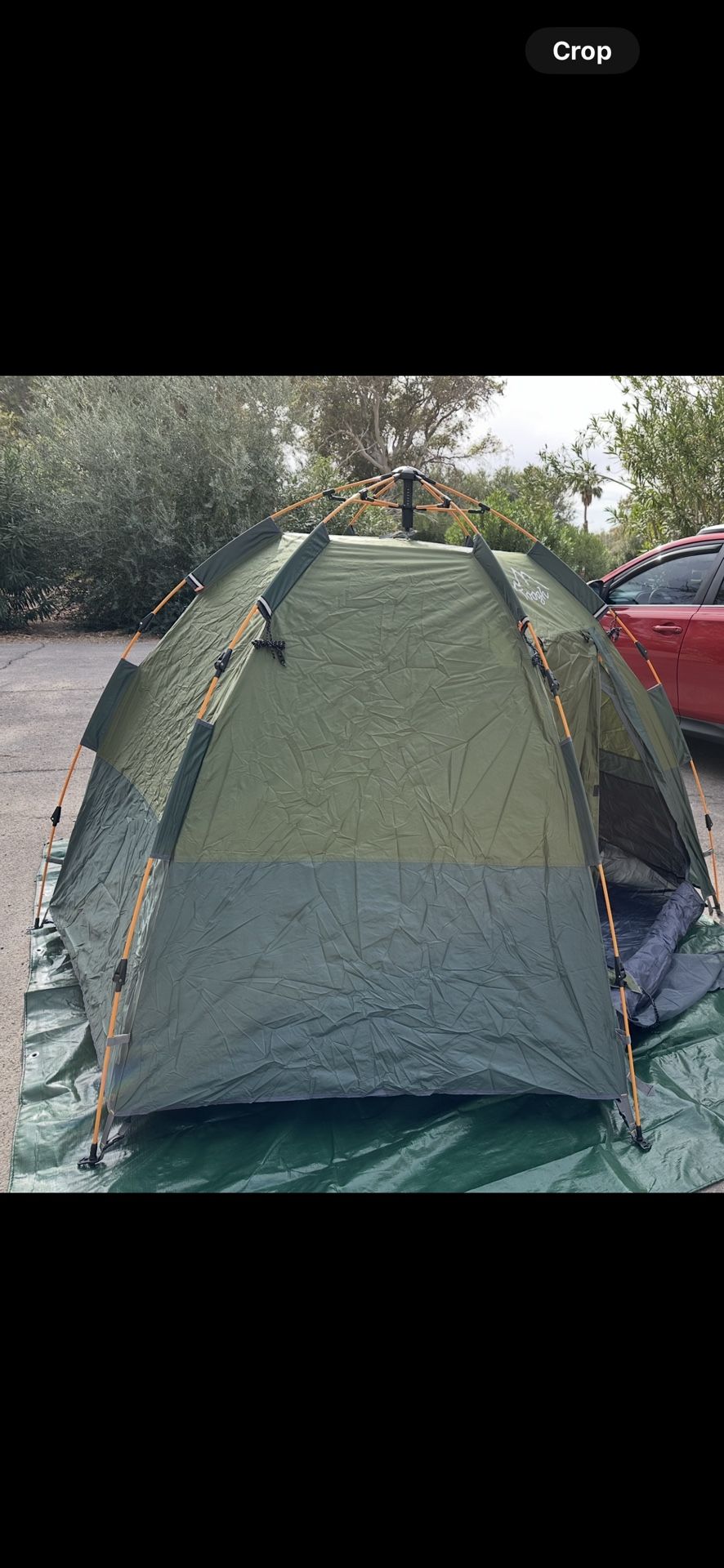 Outdoor Tent Used Backpacking Tents Near New (used Once) Person
