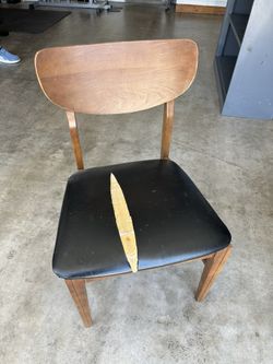 Vintage Chair - Needs New Leather Cover 