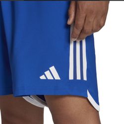 Like New Adidas Tiro 23 Competition Match Shorts (Blue), Small