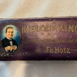 MELODY KING FR HOTZ HARMONICA 