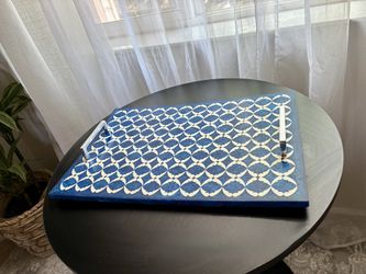 Wood serving tray