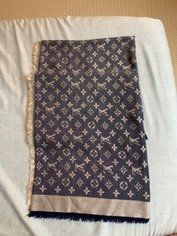 Louis Vuitton Denim Monogram Scarf Shawl - Lot of 2 for Sale in Federal  Way, WA - OfferUp