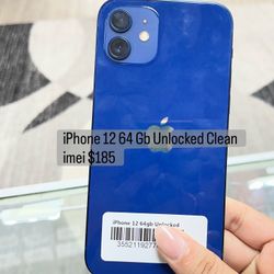 iPhone 12 64 Gb Unlocked And Clean Imei 