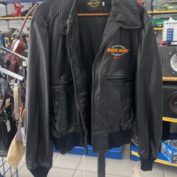 RACE ROCK GENT JACKET LEATHER