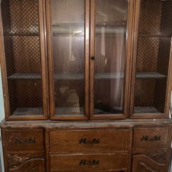 Dinning buffet & Hutch China Cabinet 