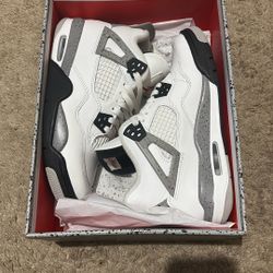 White Cement 4s: Jordan